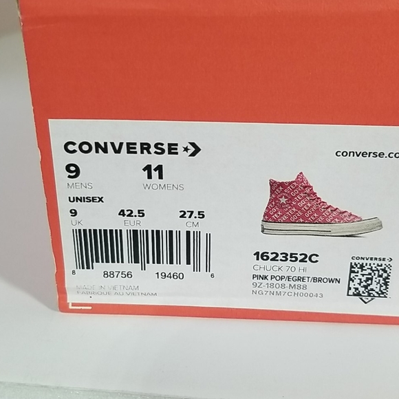 Converse All Stars Wmns Sz 11 - Picture 8 of 8